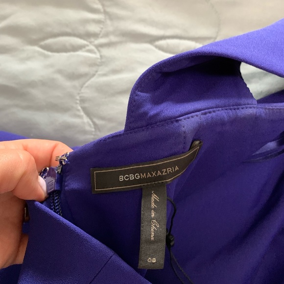 BCBG Max Azria Aryanna blue dress. Size US 8. - Picture 4 of 5